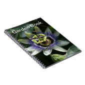 Het tuinboek Passiflora Notitieboek (Rechterzijde)