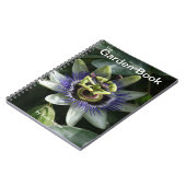 Het tuinboek Passiflora Notitieboek (Linkerzijde)