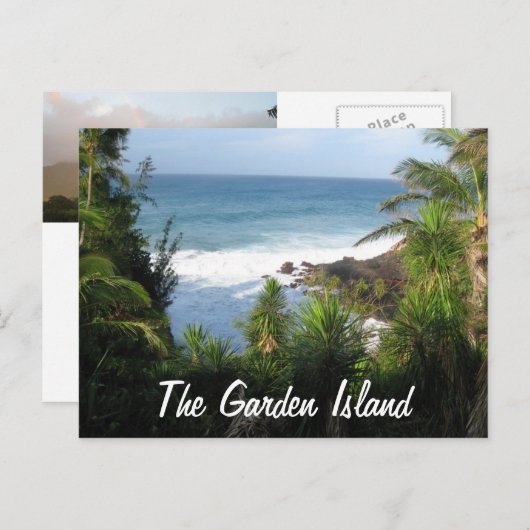 het tuineiland briefkaart (Voorkant / Achterkant)