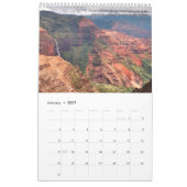 Het tuineiland Kauai Ancient Paradise Kalender (Jan 2027)