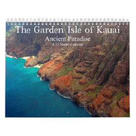Het tuineiland Kauai Ancient Paradise Kalender