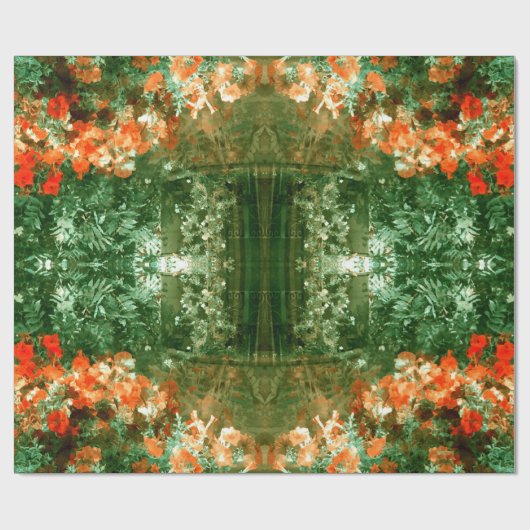 Het tuinhuis.... cadeaupapier (Vlak)