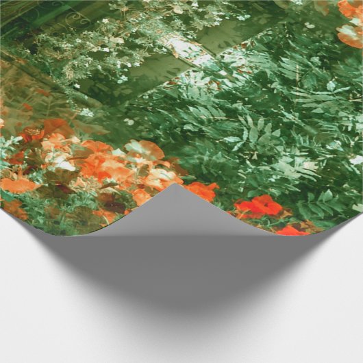 Het tuinhuis.... cadeaupapier (Hoek)