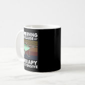 Het tuinieren omdat de behandeling duur is koffiemok (Voorkant links)