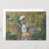Het Tuinpad | Frederick Carl Frieseke (Voorkant / Achterkant)