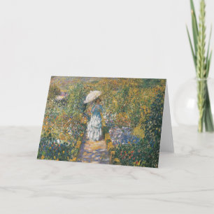 Het Tuinpad   Frederick Carl Frieseke Kaart