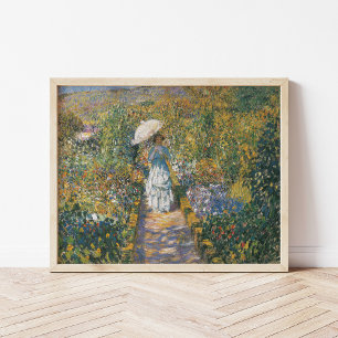 Het Tuinpad   Frederick Carl Frieseke Poster