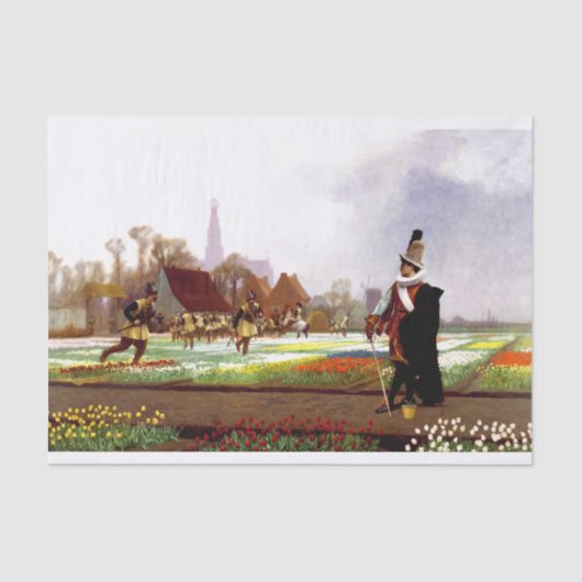 Het Tulp Folly-debetpapier Tissuepapier (Voorkant)