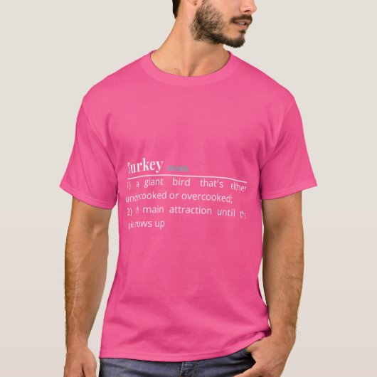 Het Turkije Dilemma T-shirt (Voorkant)