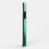 Het turkooise Gestreepte Patroon van de Sereniteit Case-Mate iPhone Case (Achterkant/rechts)