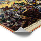 Het Turkse beleg van Wenen 1683 Poster (Hoek)