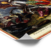 Het Turkse beleg van Wenen 1683 Poster (Hoek)