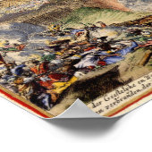 Het Turkse beleg van Wenen 1683 Poster (Hoek)