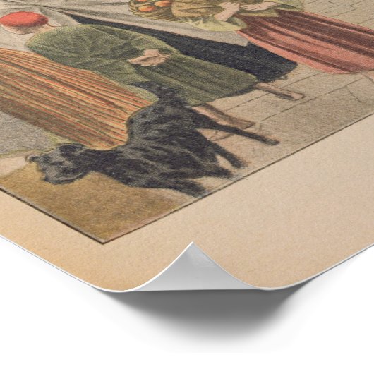 Het Turkse paviljoen in de Universele Verklaring v Poster (Hoek)