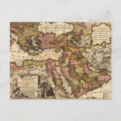 Het Turkse Rijk Briefkaart (Voorkant)