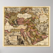 Het Turkse Rijk Poster (Voorkant)