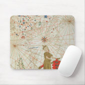 Het Turkse Rijk, van een nautische atlas, 1646 Muismat (Met muis)