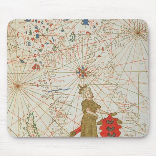 Het Turkse Rijk, van een nautische atlas, 1646 Muismat (Voorkant)