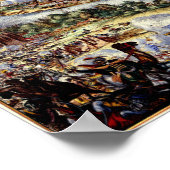 Het Turkse Siege van Wenen 1863 Poster (Hoek)