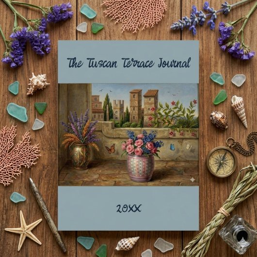 Het Tuscaanse terrasjournaal Notitieboek