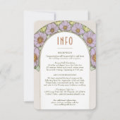 Het Tussenvoegsel van de Berichten INFO  Kunst Nie Kaart (Voorkant)