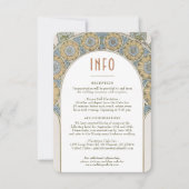 Het Tussenvoegsel van de Berichten INFO  Kunst Nie Kaart (Voorkant)