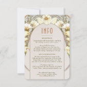 Het Tussenvoegsel van de Berichten INFO  Kunst Nie Kaart (Voorkant)