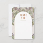 Het Tussenvoegsel van de bruiloft Dank u  Kunst Ni Kaart (Voorkant)