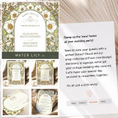 Het Tussenvoegsel van de bruiloft Dank u  Kunst Ni Kaart