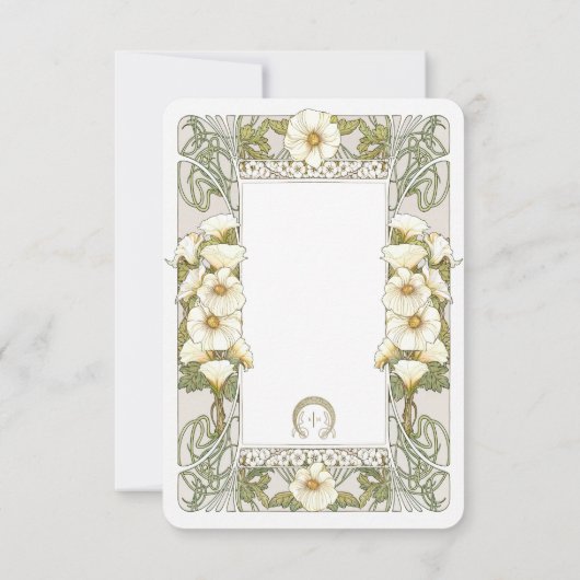 Het Tussenvoegsel van de bruiloft Dank u Nieuwe K Kaart (Achterkant)