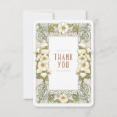 Het Tussenvoegsel van de bruiloft Dank u  Nieuwe K Kaart (Voorkant)