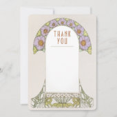 Het Tussenvoegsel van de bruiloft Dank u  Nieuwe K Kaart (Voorkant)