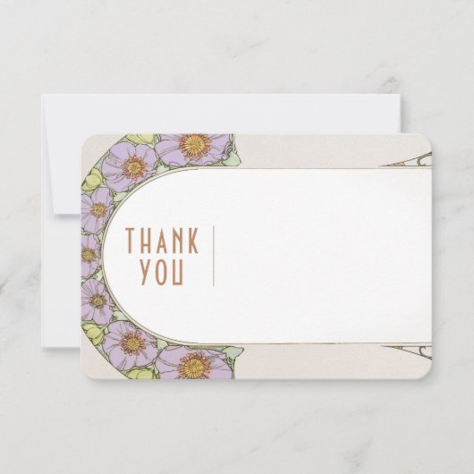 Het Tussenvoegsel van de bruiloft Dank u  Nieuwe K Kaart (Voorkant)