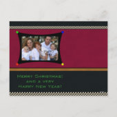 Het TUSSENVOEGSEL van de FOTO van het Briefkaart (Achterkant)