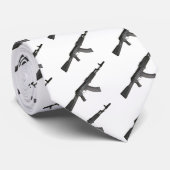 Het tweede amendement stropdas (Opgerold)