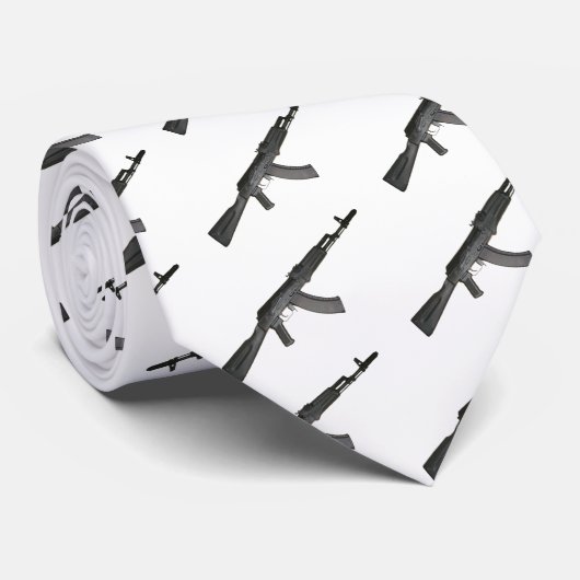 Het tweede amendement stropdas (Opgerold)