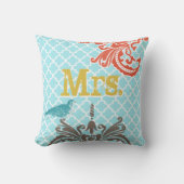 Het tweede Jubileum van de bruiloft is Cotton Bird Kussen (Voorkant)