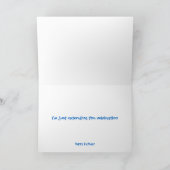 Het uitbreiden van de verjaardagsviering kaart (Binnen)