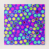 Het uitdagen van Polka Dot Puzzle Legpuzzel (Horizontaal)