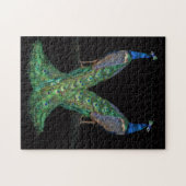 Het uitdagen van twee Peacock Puzzle Legpuzzel (Horizontaal)