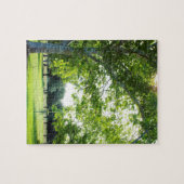 Het uitdagende Golf van de Boom van de Schijf Puzz Legpuzzel (Horizontaal)