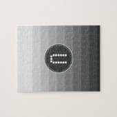 Het uitdagende Monogrammen Onyx Legpuzzel (Horizontaal)