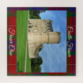 Het uitdagende Schotse Castle Fraser Clan Puzzle Legpuzzel (Horizontaal)