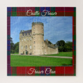 Het uitdagende Schotse Castle Fraser Clan Puzzle Legpuzzel (Verticaal)