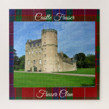 Het uitdagende Schotse Castle Fraser Clan Puzzle