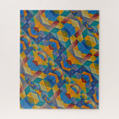 Het uitdagende Southwest Desert Quilt Pattern Legpuzzel (Verticaal)