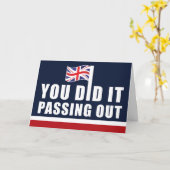 Het uitdelen van de Britse Marine Blauw Wit Rood C Kaart (Gele Bloem)