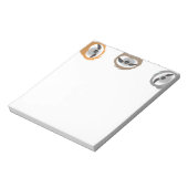 Het uitdelen van vriendschappelijke sleuven notitieblok (Linkerzijde)