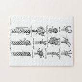 Het uiteinde van een ringpuip legpuzzel (Horizontaal)