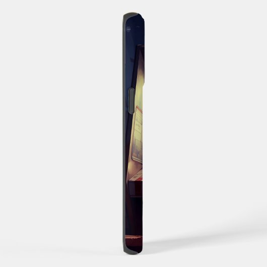 Het uiteindelijke niveau | Een retro arcade droom iPhone Hoesje (Rechterkant)